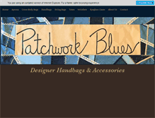 Tablet Screenshot of patchworkblues.com